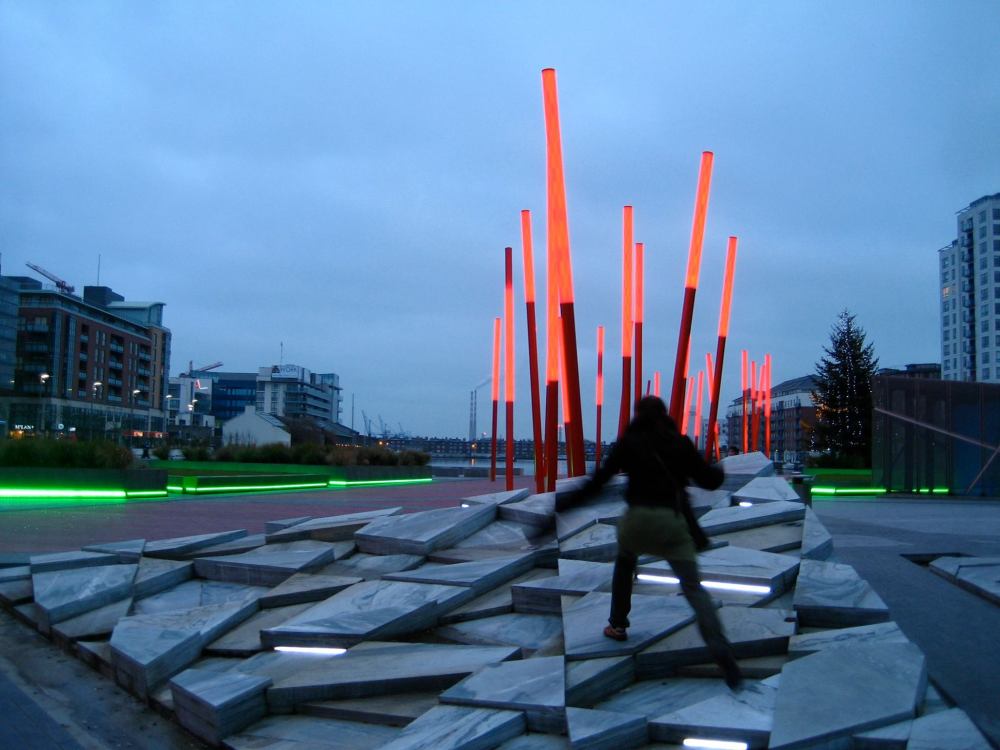 Performing Libeskind's texture